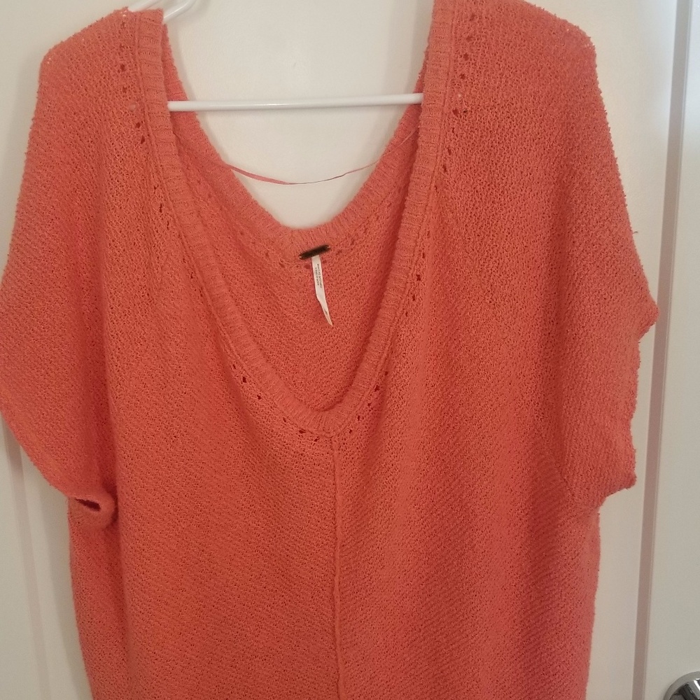 Free people coral top